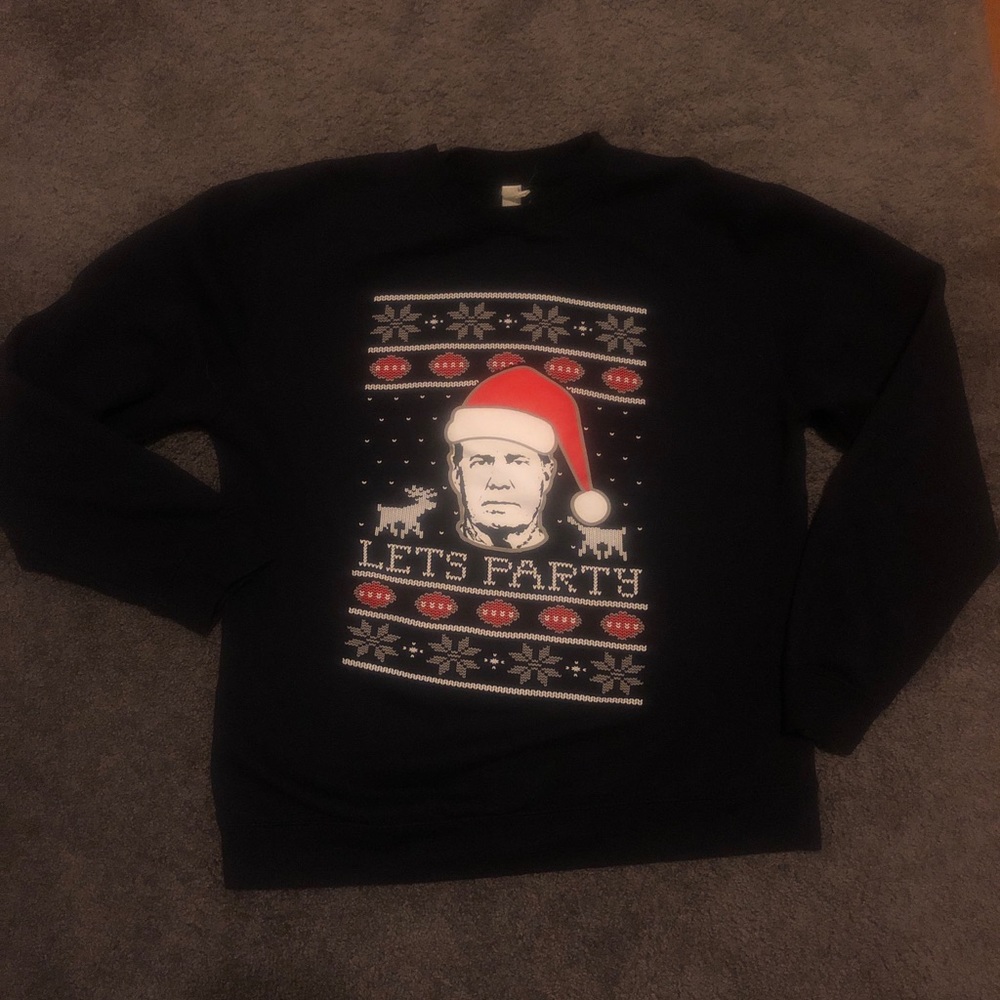 Barstool Sports Let’s Party Ugly Christmas Sweater